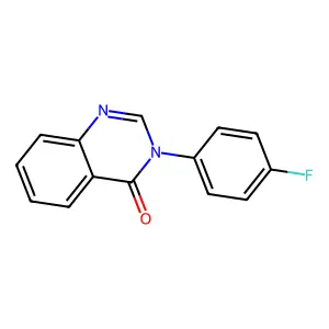 3-(4-Fluoro-phenyl)-3H-quinazolin-4-one structure