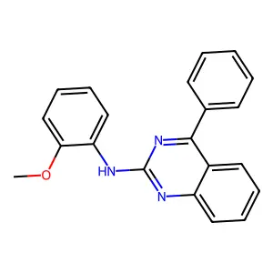 N-(2-甲氧基苯基)-4-苯基喹唑啉-2-胺 structure