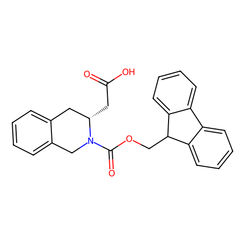 Fmoc-D-Tqa-OH structure