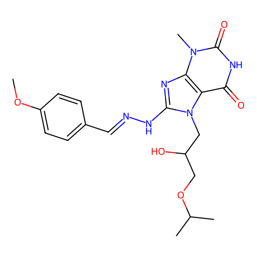 C20H26N6O5 structure