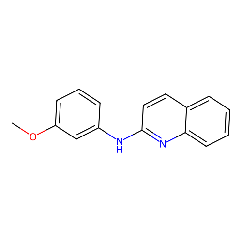 N-(3-methoxyphenyl)-2-quinolinamine structure