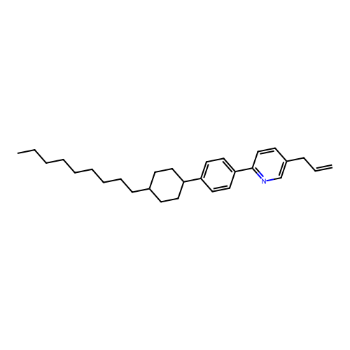 2-[4-(4-Nonylcyclohexyl)phenyl]-5-(prop-2-en-1-yl)pyridine structure