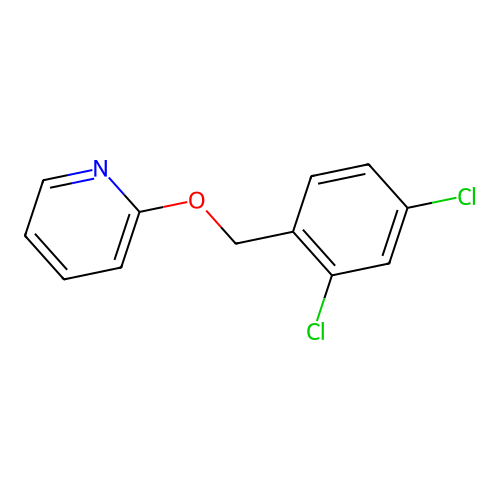 2-[(2,4-Dichlorobenzyl)oxy]pyridine structure