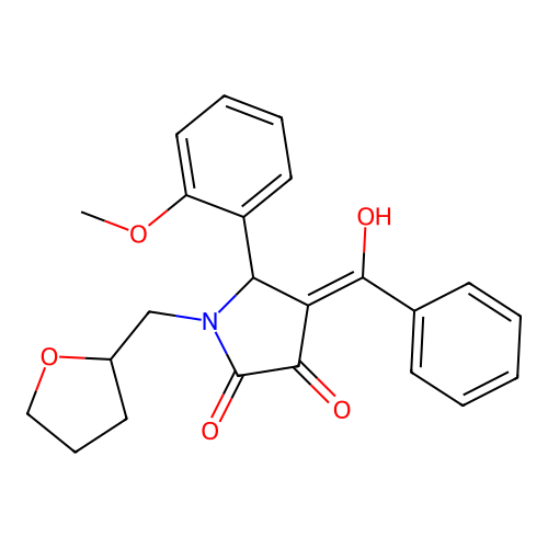 C23H23NO5 structure