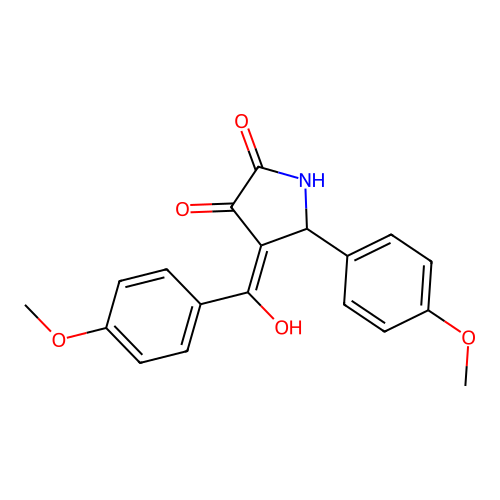 C19H17NO5 structure