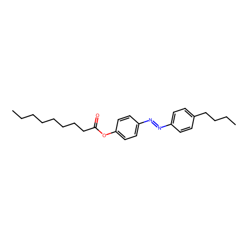 [4-[(4-Butylphenyl)diazenyl]phenyl] nonanoate structure