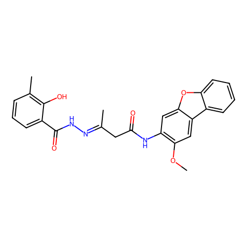 C25H23N3O5 structure