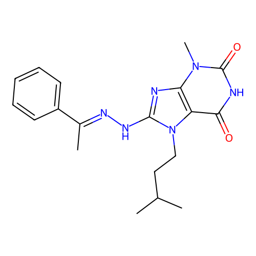 C19H24N6O2 structure