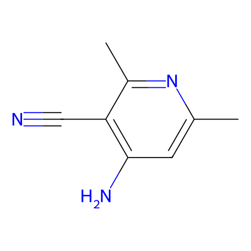 4-Amino-2,6-dimethylpyridine-3-carbonitrile structure
