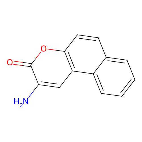 3H-Naphtho[2,1-b]pyran-3-one, 2-amino- structure