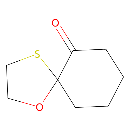 1-Oxa-4-thiaspiro[4.5]decan-6-one structure