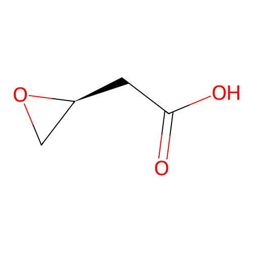 2-[(2S)-Oxiran-2-yl]acetic acid structure