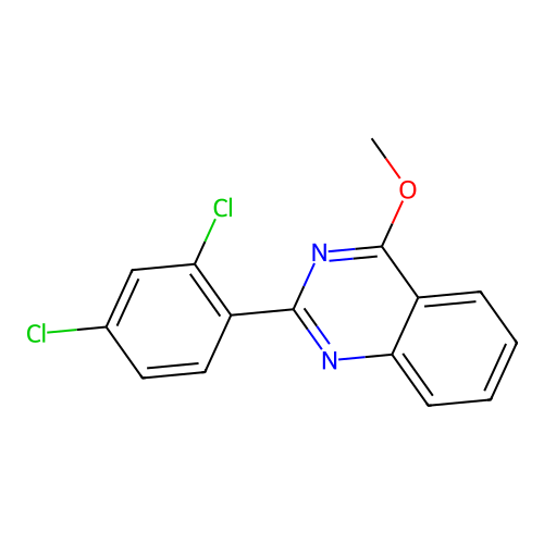2-(2,4-Dichlorophenyl)-4-methoxyquinazoline structure