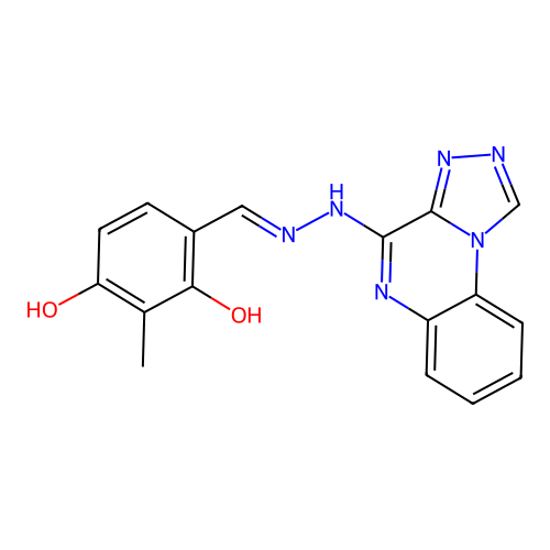 C17H14N6O2 structure