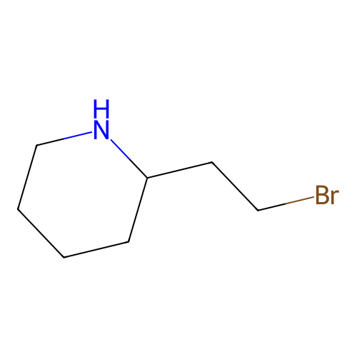 2-(2-Bromoethyl)piperidine structure