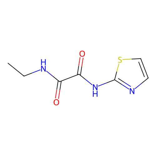 N-ethyl-N'-(1,3-thiazol-2-yl)ethanediamide structure