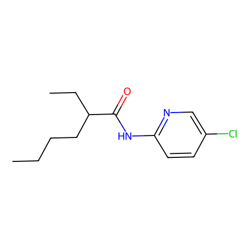 N-(5-氯吡啶-2-基)-2-乙基己酰胺 structure