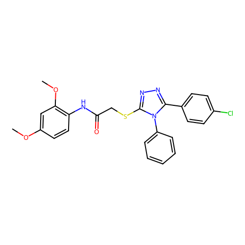 C24H21ClN4O3S structure