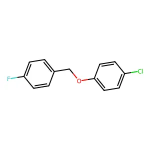 4-(4-Fluorobenzyloxy)chlorobenzene structure