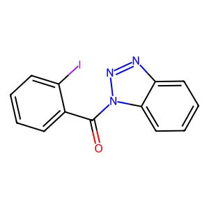 Benzotriazol-1-yl-(2-iodophenyl)methanone structure