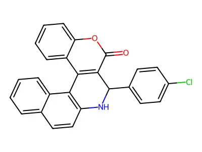 3-(4-Chloro-phenyl)-3,4-dihydro-1-oxa-4-aza-dibenzo[c,g]phenanthren-2-one structure