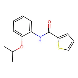 N-(2-Isopropoxyphenyl)-2-thiophenecarboxamide structure