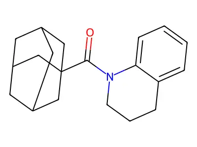 1-adamantyl(3,4-dihydro-2H-quinolin-1-yl)methanone structure