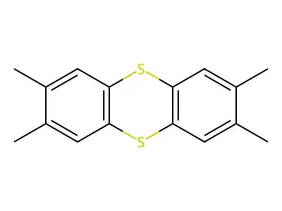 2,3,7,8-Tetramethylthianthrene structure
