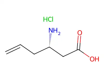 (S)-3-Aminohex-5-enoic acid hydrochloride structure
