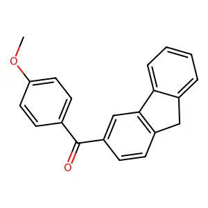 (9H-Fluoren-3-yl)(4-methoxyphenyl)methanonato structure