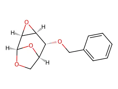 5-Benzyloxy-3,8,9-trioxa-tricyclo[4.2.1.0(2,4)]nonane structure