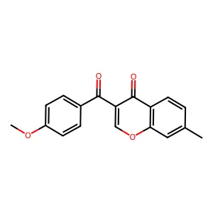3-(4-Methoxybenzoyl)-7-methylchromen-4-one structure
