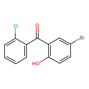 5-Bromo-2'-chloro-2-hydroxybenzophenone structure