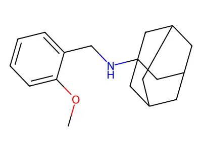 1-Adamantyl(2-methoxybenzyl)amine structure