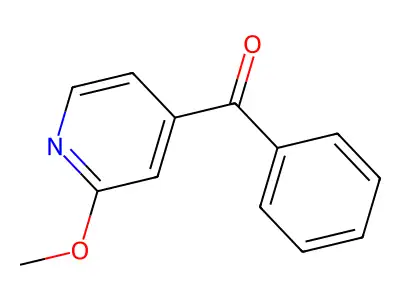 (2-Methoxy-4-pyridinyl)phenyl-methanone structure