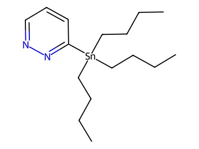 3-(Tributylstannanyl)pyridazine structure