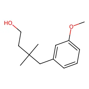 4-(3-Methoxyphenyl)-3,3-dimethylbutan-1-ol structure
