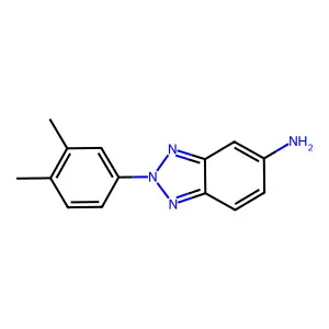 2-(3,4-Dimethyl-phenyl)-2H-benzotriazol-5-ylamine structure