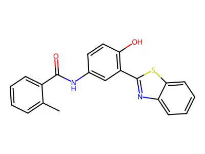 N-[3-(1,3-Benzothiazol-2-YL)-4-hydroxyphenyl]-2-methylbenzamide structure