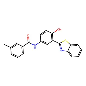 N-[3-(1,3-Benzothiazol-2-YL)-4-hydroxyphenyl]-3-methylbenzamide structure