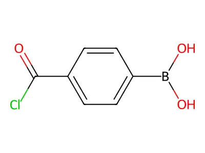 4-(Oxoboranyl)benzoyl chloride structure