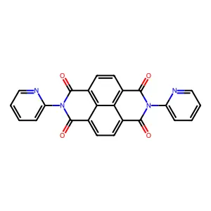 2,7-di(pyridin-2-yl)benzo[lmn][3,8]phenanthroline-1,3,6,8(2H,7H)-tetraone structure