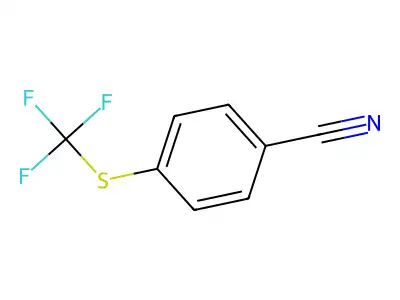 4-((Trifluoromethyl)sulfanyl)benzonitrile structure
