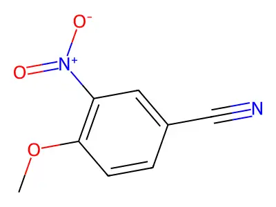 4-Methoxy-3-nitrobenzonitrile structure
