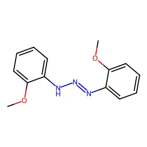 1-Triazene, 1,3-bis(2-methoxyphenyl)- structure