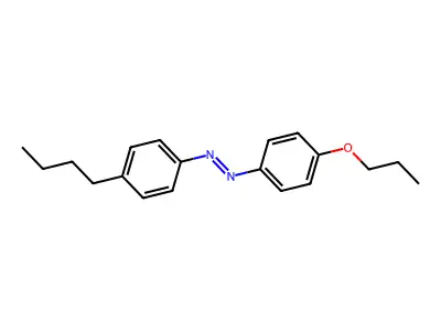 Diazene, (4-butylphenyl)(4-propoxyphenyl)- structure