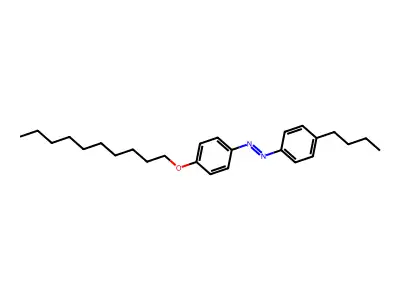 Diazene, (4-butylphenyl)[4-(decyloxy)phenyl]- structure