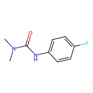 1,1-Dimethyl-3-(4-fluorophenyl)urea structure