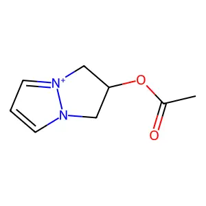 2,3-Dihydro-1H-4lambda(5)-pyrazolo(1,2-a)pyrazol-2-yl acetate structure