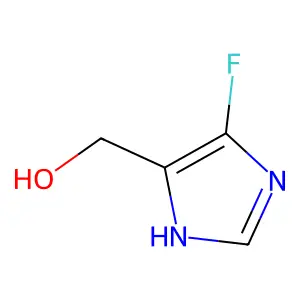 (4-Fluoro-1H-imidazol-5-yl)methanol structure